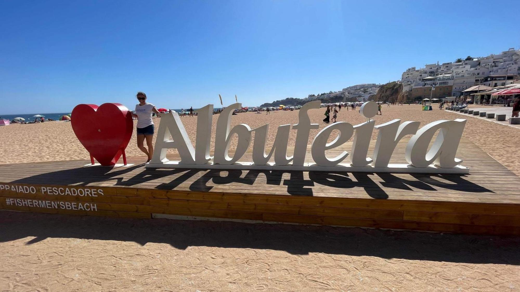 Charmant Appartement A 1Km De La Plage, Avec Piscine A Albufeira Exterior foto